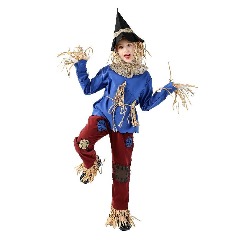 Of The Wizard Oz Scarecrow Role Playing Children Costume Set For Halloween