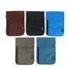 Porte-passeport RFID Pochette de cou étanche Portefeuille téléphone bandoulière portable Sac anti-vol pour documents de voyage pour l'extérieur les affaires
