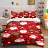 Joyful Festive Cheer Bedding Sets Duvet Cover Sets Duvet Covers Pillowcases(1*Duvet Cover 2*Pillowcases Without Duvet Insert)