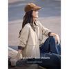 Women's Color-block Lapel Jacket