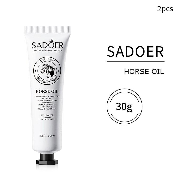

2 шт. SADOER крем для рук с лошадиным маслом, крем для рук с улиткой, увлажняющий козий крем, гладкая кожа 2PCS SHEEP