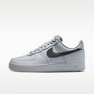 Nike Air Force 1 Skateboard Shoes Men s Gray Black 40.5