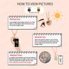 Custom Color Picture Projection Bracelet Copper Pendant Hand Woven Rope 2025 New Girlfriend Mom Romantic Christmas Gifts