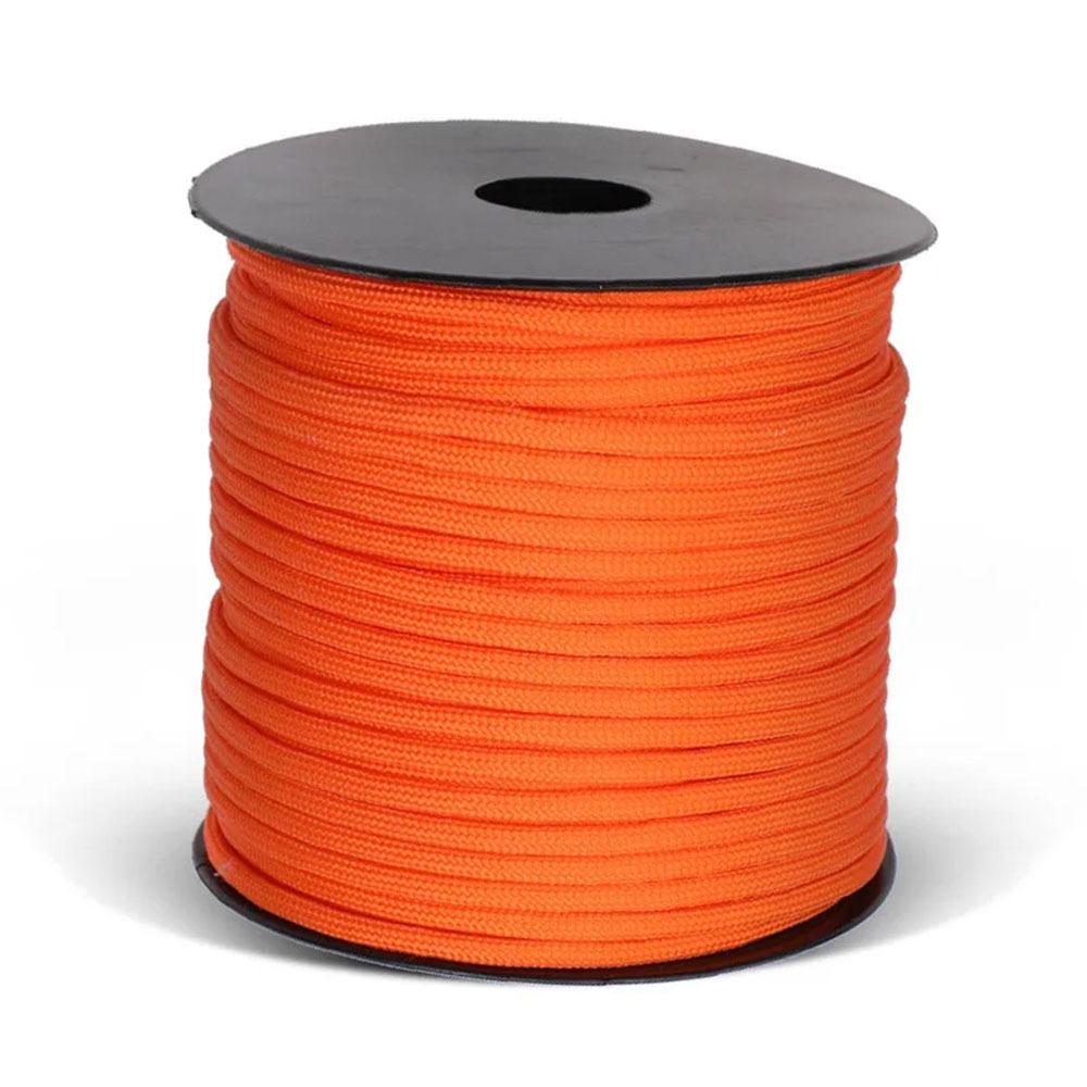 50m Wellenmontage 9-adriges 4mm Paracord: Outdoor Camping Survival Seil, Winddichtes Abspannseil für Zelt & Tarp