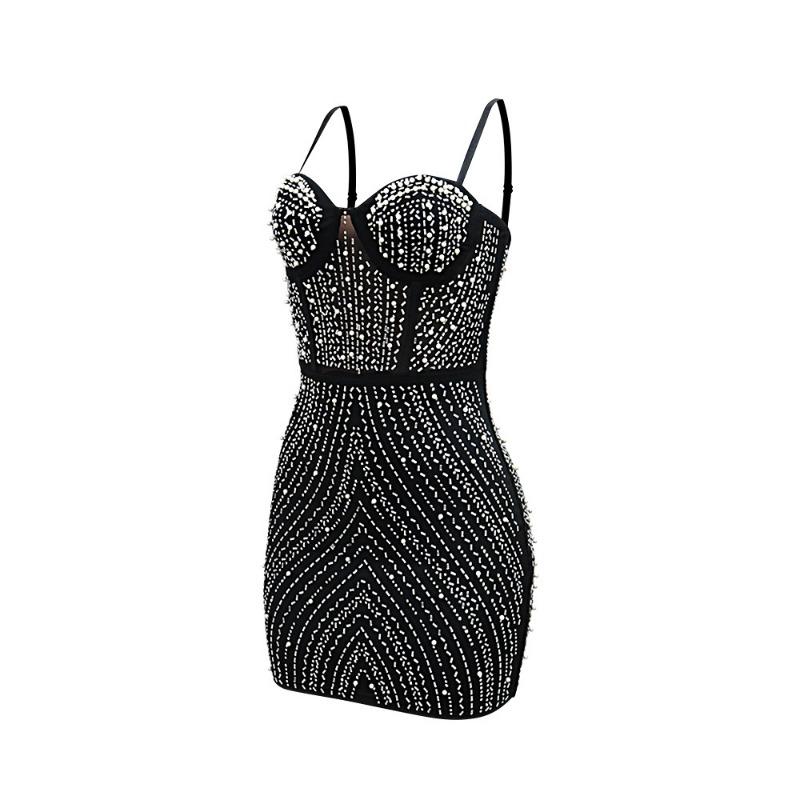 Women's Fashion Suspenders Hot Drill Bag Buttock Dress Party