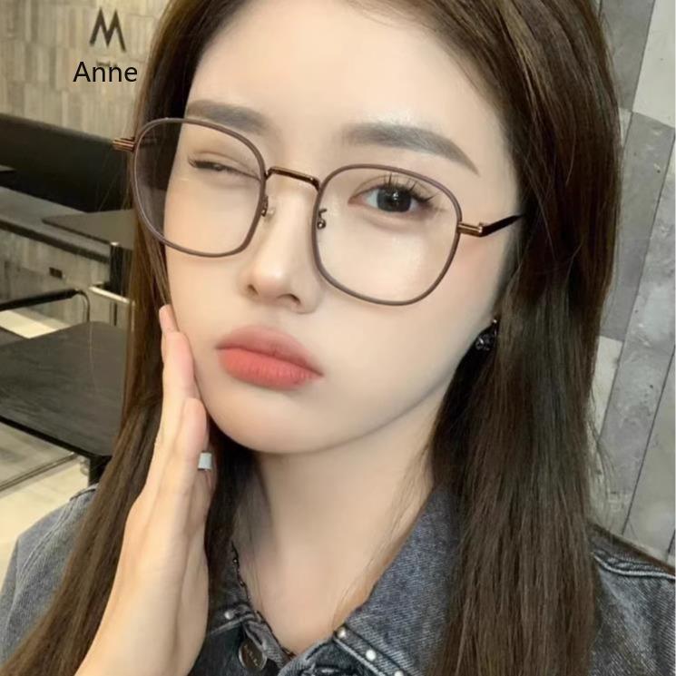 0~ -500 Neutral Photochromic Myopia Anti Fatigue and Anti Blue Light Photochromic Grey/Tea Computer for Women