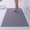 PVC Anti-slip Floor Mat Anti-drop Shower Foot Scrubber Flexible Bathroom Foot Pedal  Washroom