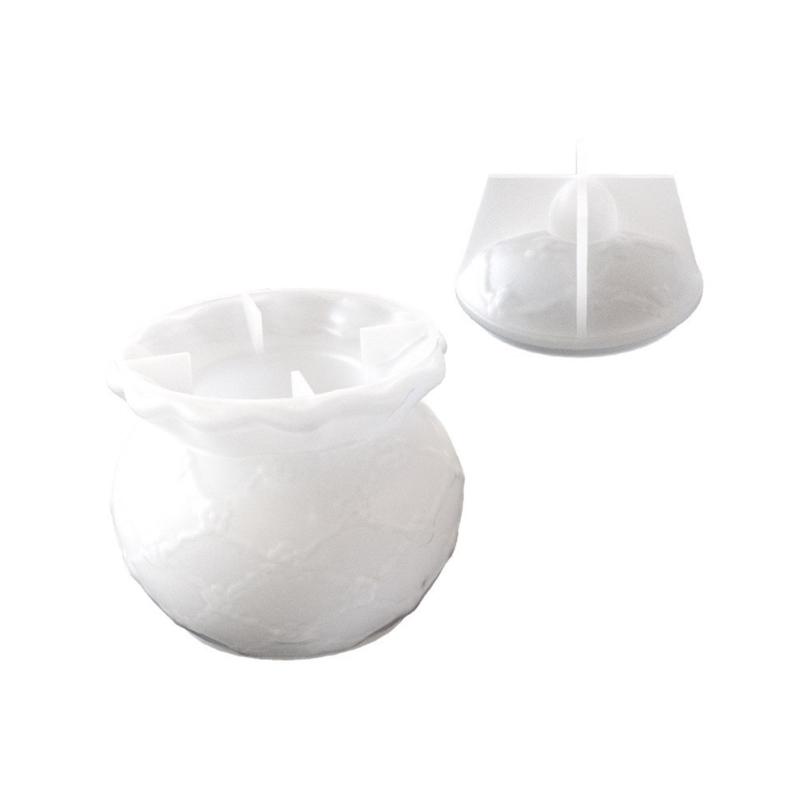 Jar Resin Mold with Lid Silicone Storage Box Mould for Epoxy Casting Resin Craft Jewelry Container Candle Holder Decors