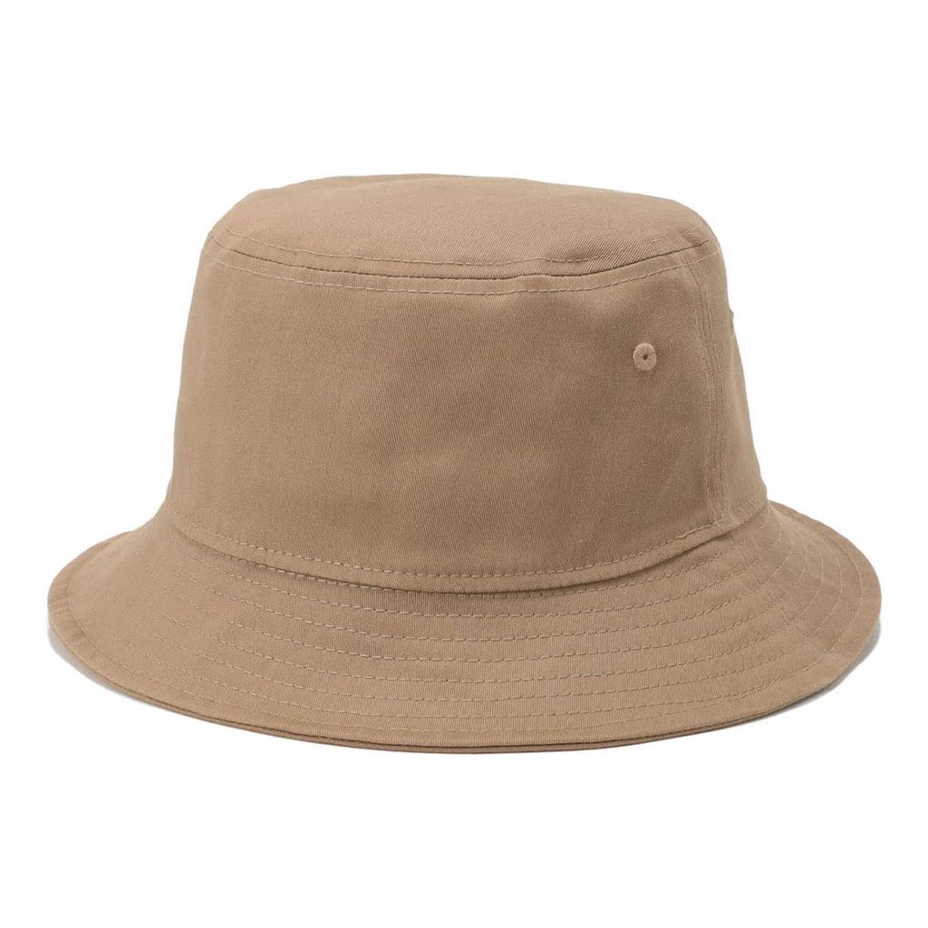 New Era Trekking Hat Bucket 01 Stretch Cotton Mountain Range Label Reflector Patch 13516191 Khaki M-L