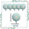 5pcs Matt Pink Candy Daisy Balloon Aluminum Foil Balloon Girl Baby Shower Birthday Party Wedding Decoration