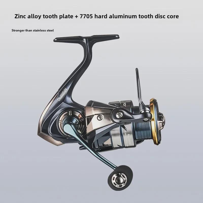 Dequ Ultraleichte Kohlefaser Spaltfreie Hochgeschwindigkeits-Anti-Seewasser-Angelrolle