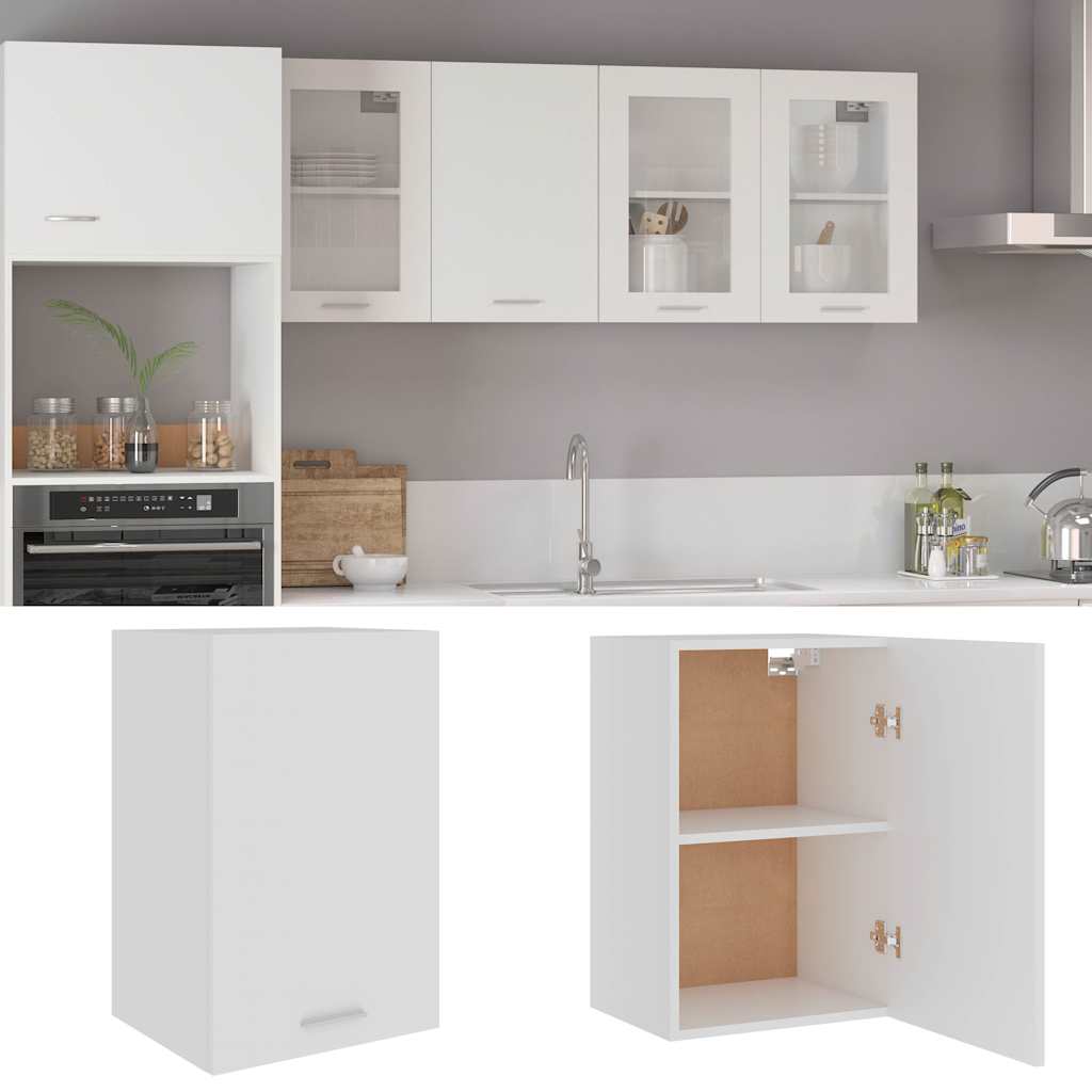 vidaXL Hängeschrank Lyon Weiß 39,5x31x60 cm Holzwerkstoff weiß