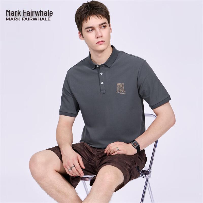 Mark Fairwhale Men s Embroidered Polo Shirt L