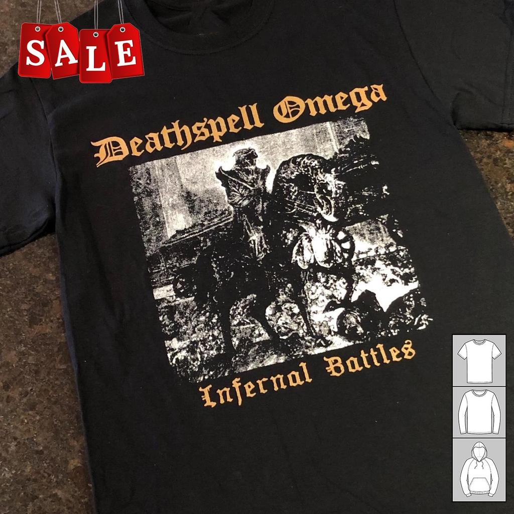 Hot Deathspell Omega Gift For Fans Black All Size Tee NH944