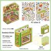 Infeel.Me 2.5D Scenery Stickers - 6th Edition Student Miniature Decoration Stickers
