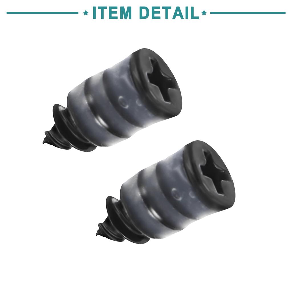 ACROPIX Rubber Nail Fast Tool Tire Repair Self Service Tubeless Rubber Nails 14x7mm Black 10pcs