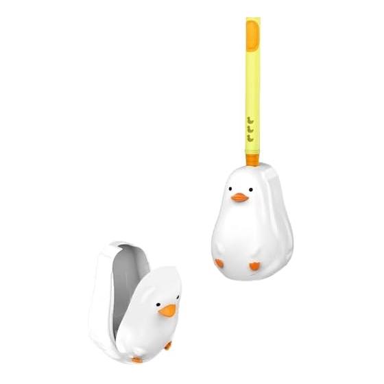 Duck Toilet Brush NA-110 Toilet Brush Duck Cute Stylish Toilet Cleaning Supplies Toilet Goods Washroom Goods Cleaning Goods with Toilet Brush Case