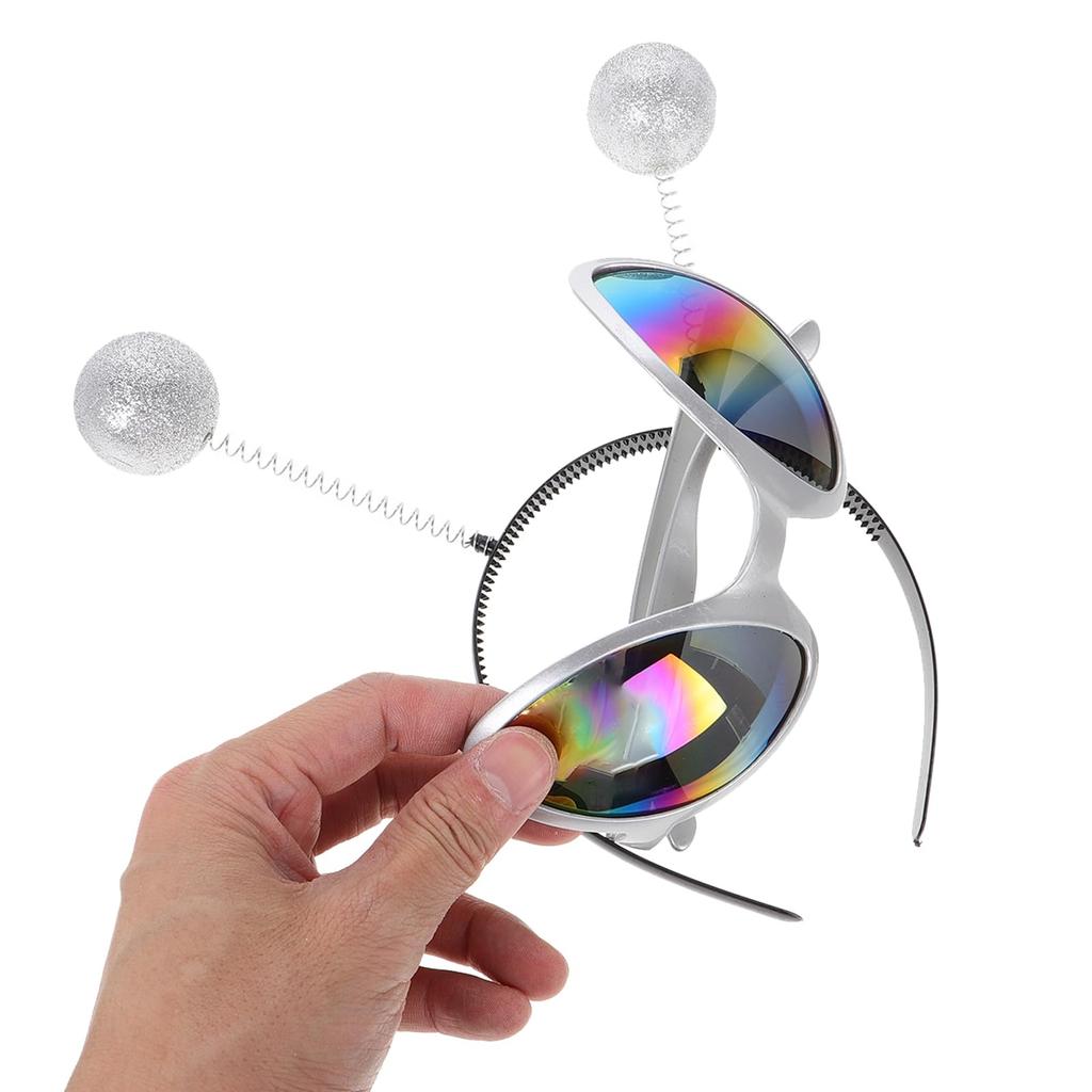 Gadpiparty Alien Cosplay Headbands, Funny Party Photo Props, Cosplay Accessories, 4-Piece Set, 26x19cm (IM125525M8)