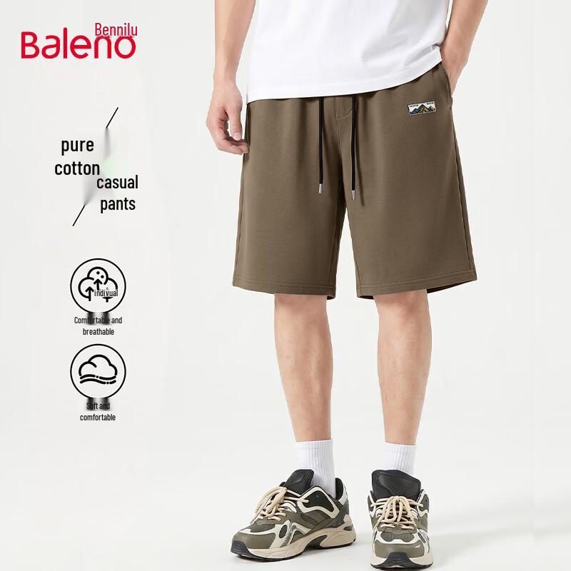 Baleno Men s Casual Pure Cotton Shorts with JPB Mountain Graphic 4XL