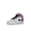 Dětské tenisky Air Jordan 1 Mid GS Barely Grape Fialová Černá Bílá DQ8423-501