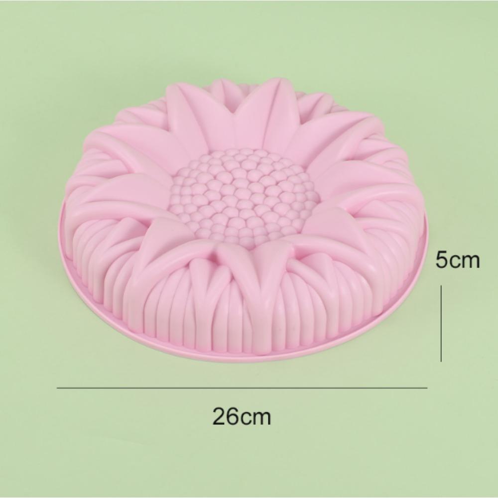 Big Silicone Cake Mold Dessert Molds Large Sunflower Styling Pastry Moulds