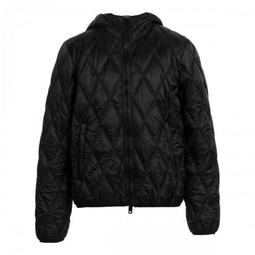 Diesel Mens Quilted Hooded Padded Jacket