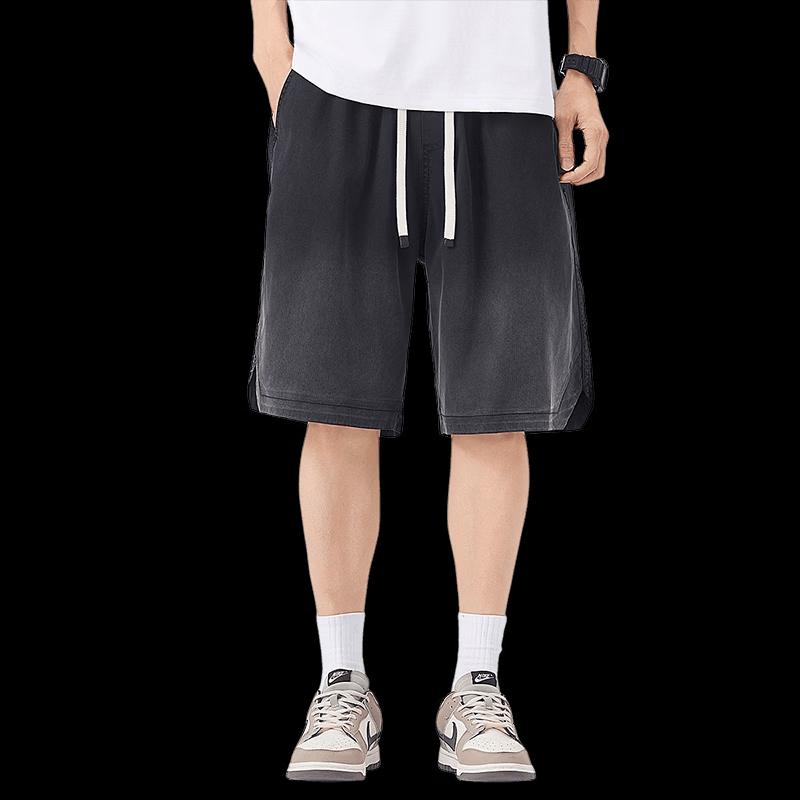 Izzue It Men's Lyocell Tencel Gradient Casual Shorts