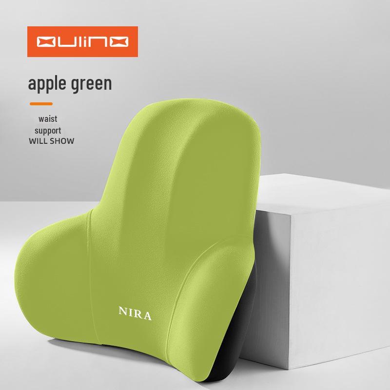 Ergonomický bederní podpůrný polštář pro kancelářskou židli a auto