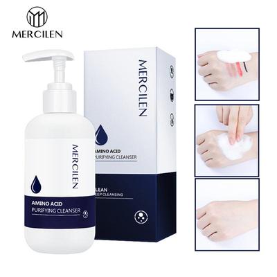 Limpiador purificador de aminoácidos MERICILEN 200 g Limpiador facial suave hidratante que limpia profundamente los poros y refresca el control de la grasa