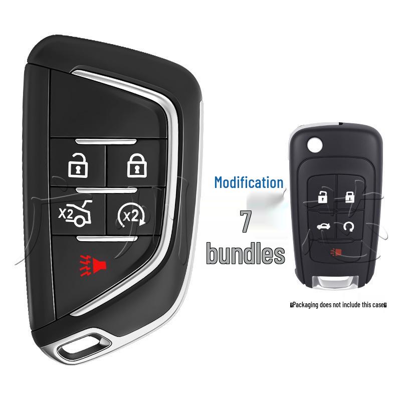 Buick Chevrolet Cruze Modified Car Remote Key Shell Replacement - Folding, 2/3/4/5 Button Options