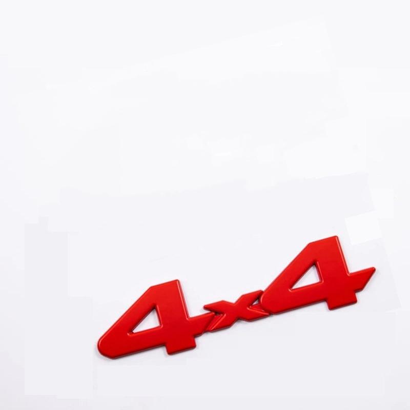 

4X4 off-road vehicle four-wheel drive personalized car stickers car logo car modification metal car stickers 4 wheel drive logo #1 чёрный