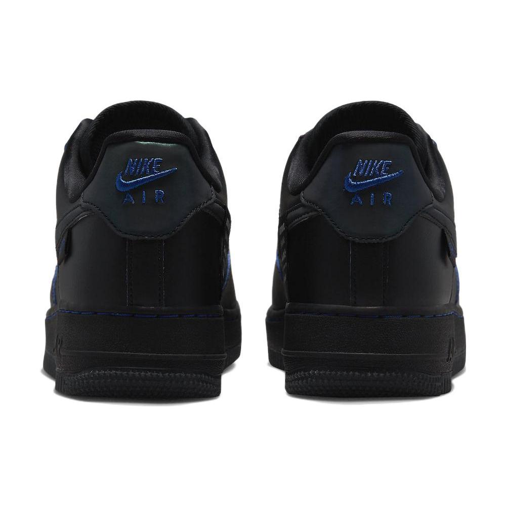 New Nike Air Force 1 Low '07 Lx 'Worldwide Pack Black Game Royal' Women's FB1840-001