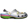 Crocs The Powerpuff Girls X Classic Clog Metallic Silver Unisex Sneakers 210256-001