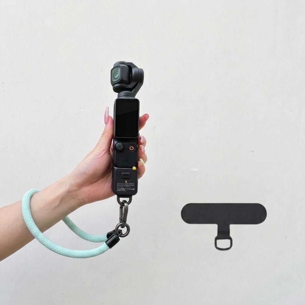 DJI Osmo Pocket 4 Wrist Lanyard: 3rd Gen High-End Camera Case & Short Strap