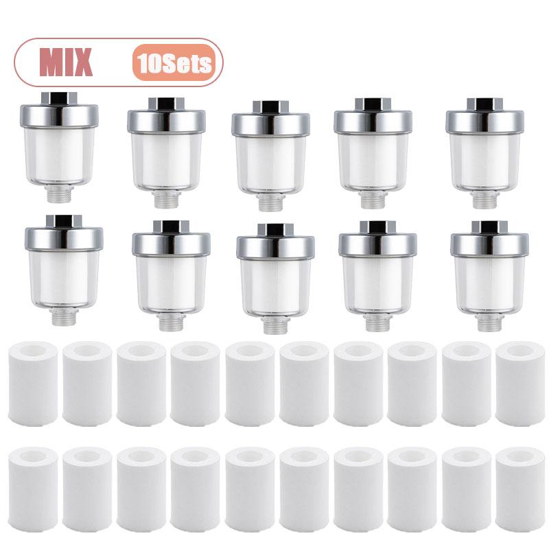 Water Purifier for Faucet and Shower PP Cotton Filter Removes Chlorine and Impurities Ideal for Kitchen Bathroom and Clean Water