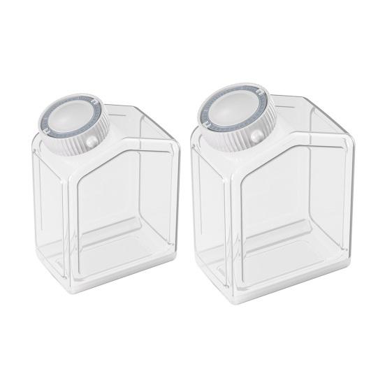 Sealed Food Canister Airtight Food Can with Date Tracker Lid Transparent Grain Storage Can for Beans Pasta Kitchen Pantry Cabinet