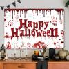Scary Atmosphere Halloween Flag Trick Or Treat Happy Halloween Banner Multi-style   Home Decor
