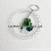 Bonsai Plant Acrylic Keychain Ornament - Double Layer Pendant Bag Accessory