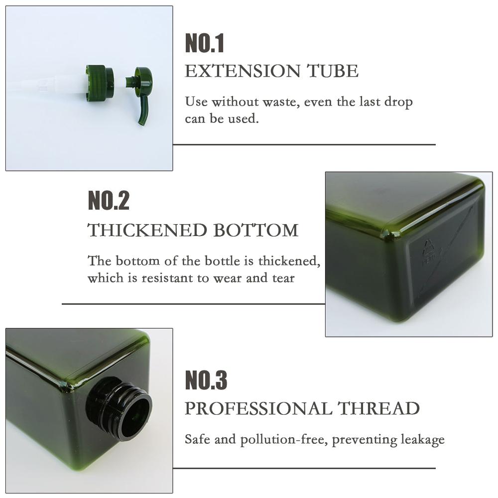 Soap Dispenser Bottle Foaming Shampoo Bottle Refillable Pump Bottle Shampoo Body Wash Lotion Bottle Foam Container For Bathroom