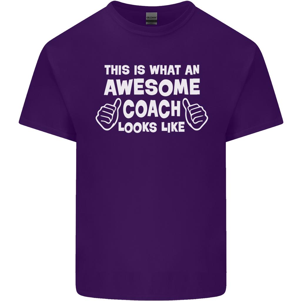 Awesome Coach Rugby Football Tennis Unisexs Light Cotton TShirt