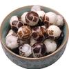 Bodhi Root Beads with Lotus & Cloud Patterns for DIY Buddhist Accessories