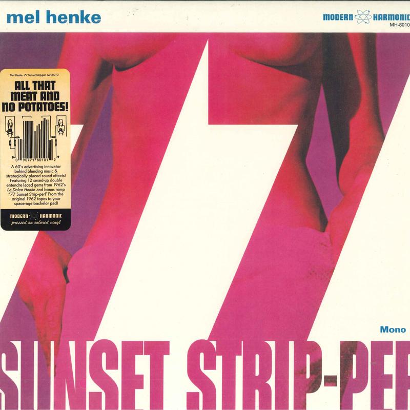 

LP Record MEL HENKE - 77 Sunset Strip-per MH8010 Modern Harmonic 2018 US Jazz