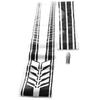 5Pcs Car Stickers Body Sticker Decals Stripes Car Side Door Body Hood Rearview Mirror Decal Stickers Set