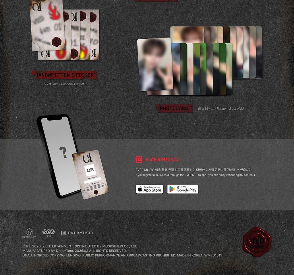 [POB] V01D [01] 1st Mini Album (1 - EVER ver.)