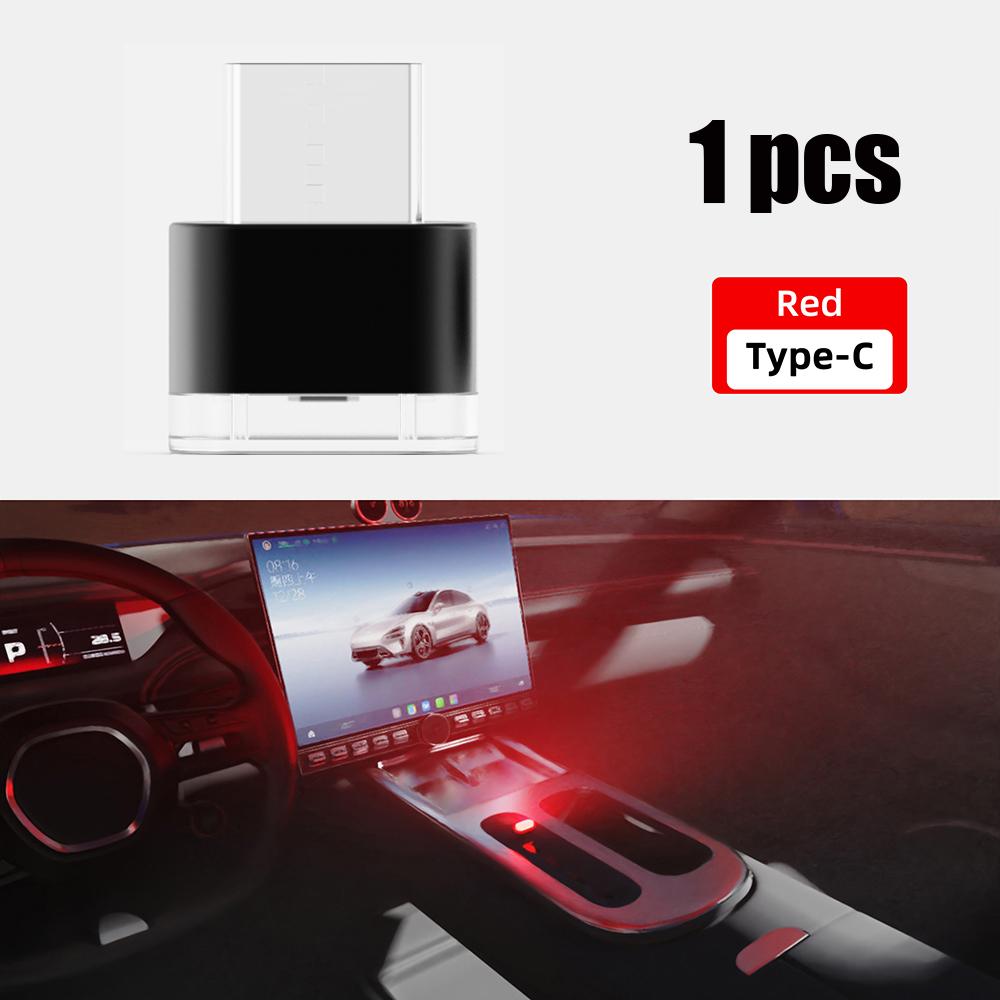 New Model Mini Type-c LED Ambient Light Portable Plug-and-Play Decorative Ambient Lights for Indoor Environment Lighting