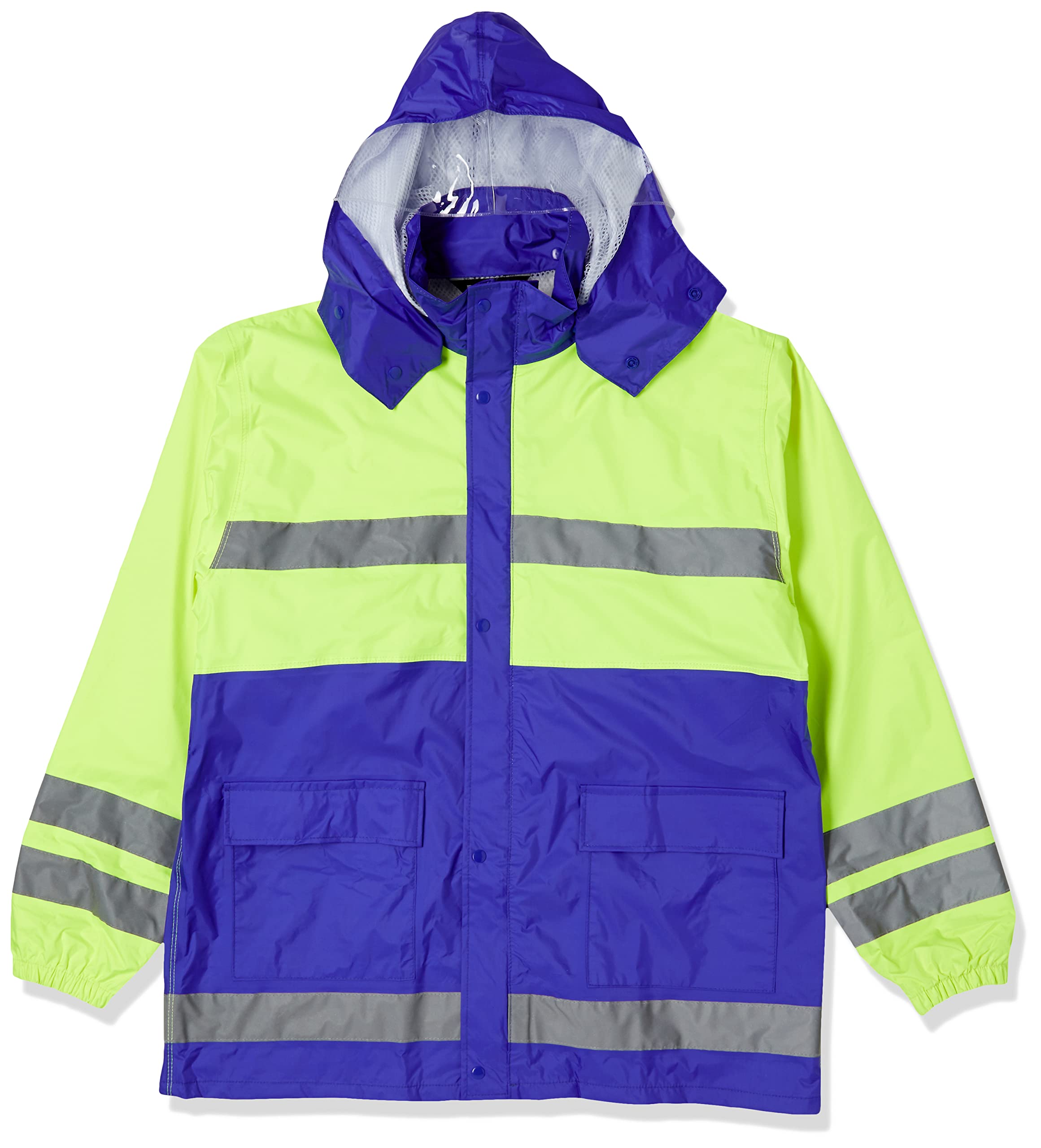 

Kawanishi Kogyo Високовидимий дощовик Rainmania, Жовтий, Розмір LL [Спецодяг від дощу] #3547