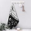 Abstract Piano Keys With Musical Notes Soft Face Towel Quick Dry Pool Bath Cotton Towels Breathable