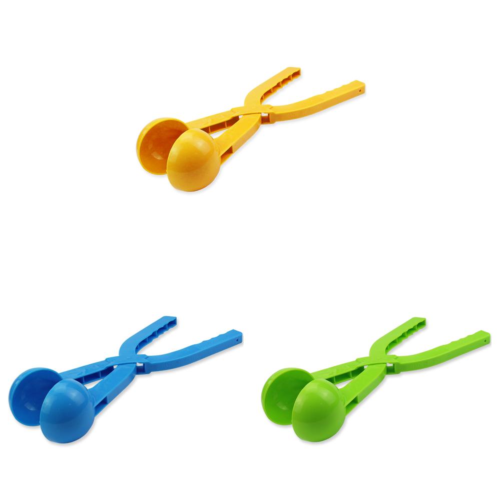 Creative Snowball Clip 3D Round Shaped Snow Snow Clip Toys Kids Sandy Beach Game Playing Tool Interactive Toys