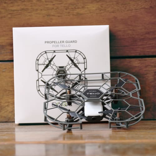 CYNOVA Propeller Guard Tello Case, Full Protection, Lightweight, and Easy Removal (Gray)