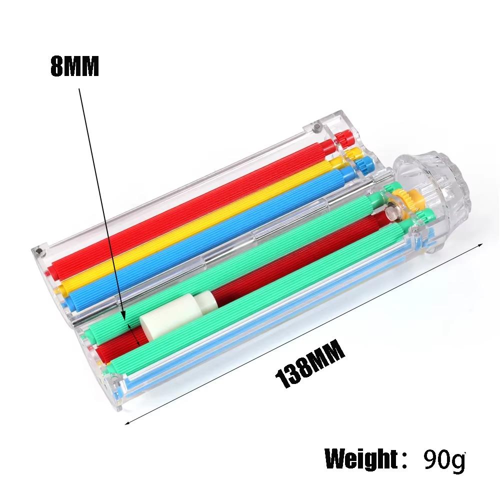 8MM/12.5MM Manual Cigarette Rolling Machine Multiple Colors Available - No Electricity Required Making Rolling Tool